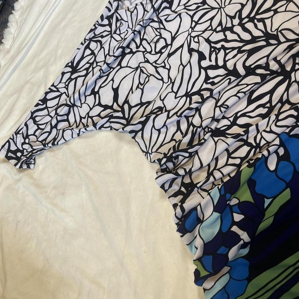 MAJORA FLORAL RUCHED TOP - Picture 5 of 5